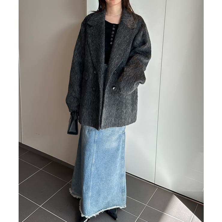 ダブルテーラードシャギージャケット | RANAN | 詳細画像32 