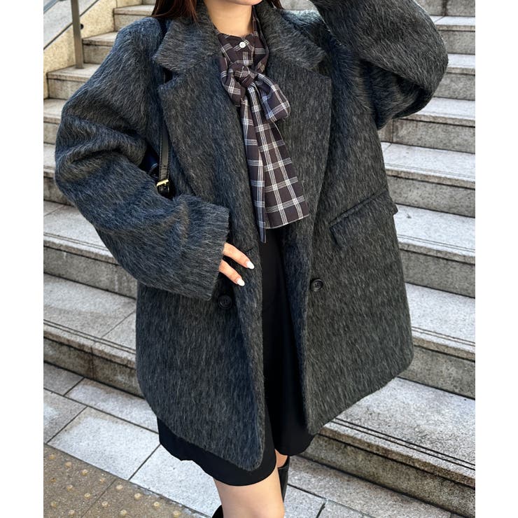 ダブルテーラードシャギージャケット | RANAN | 詳細画像33 