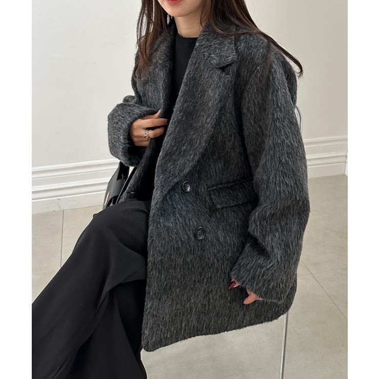 ダブルテーラードシャギージャケット | RANAN | 詳細画像35 