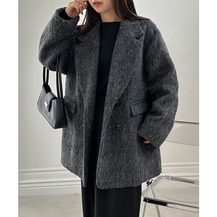 ダブルテーラードシャギージャケット | RANAN | 詳細画像36 