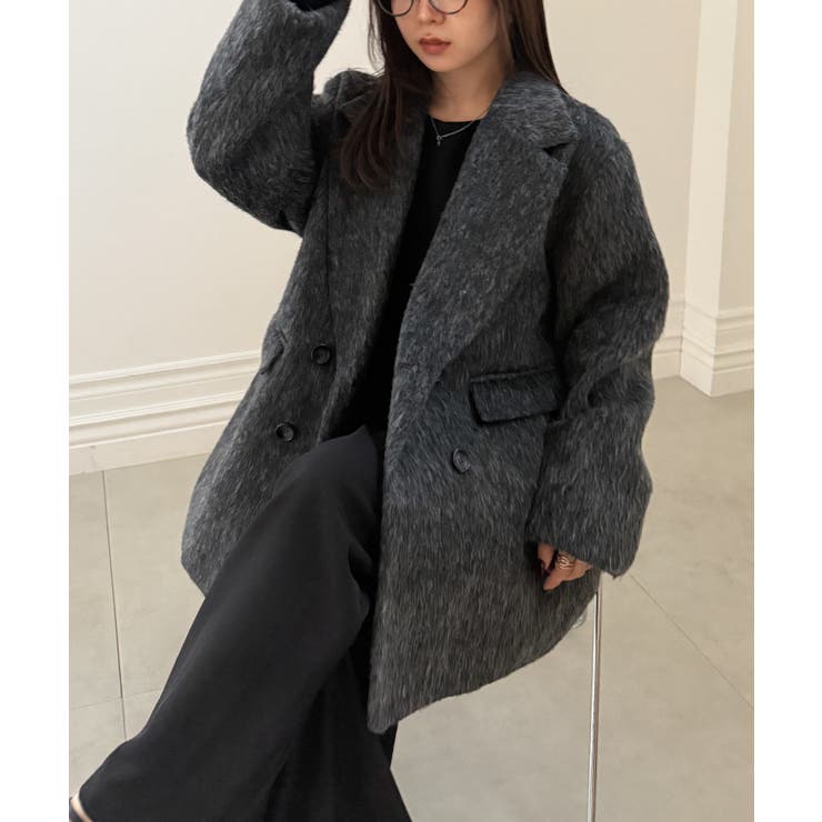 ダブルテーラードシャギージャケット | RANAN | 詳細画像37 