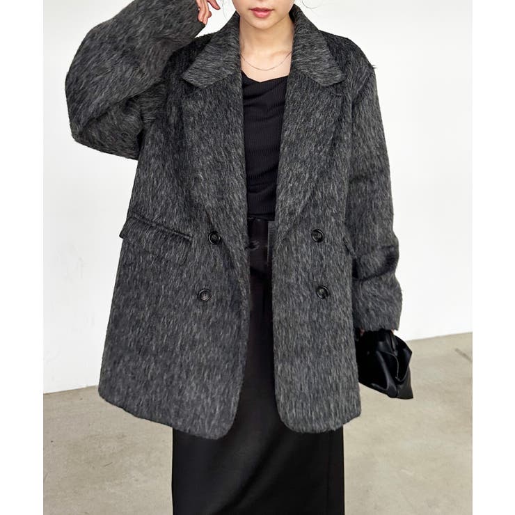 ダブルテーラードシャギージャケット | RANAN | 詳細画像39 