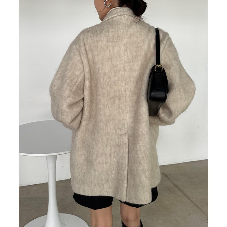 ダブルテーラードシャギージャケット | RANAN | 詳細画像4 