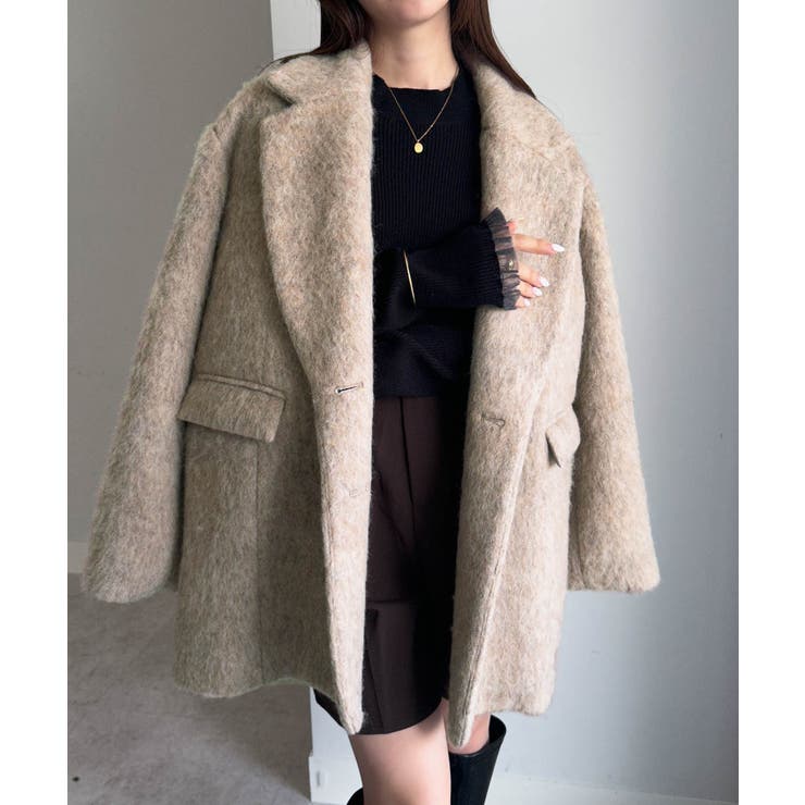 ダブルテーラードシャギージャケット | RANAN | 詳細画像42 