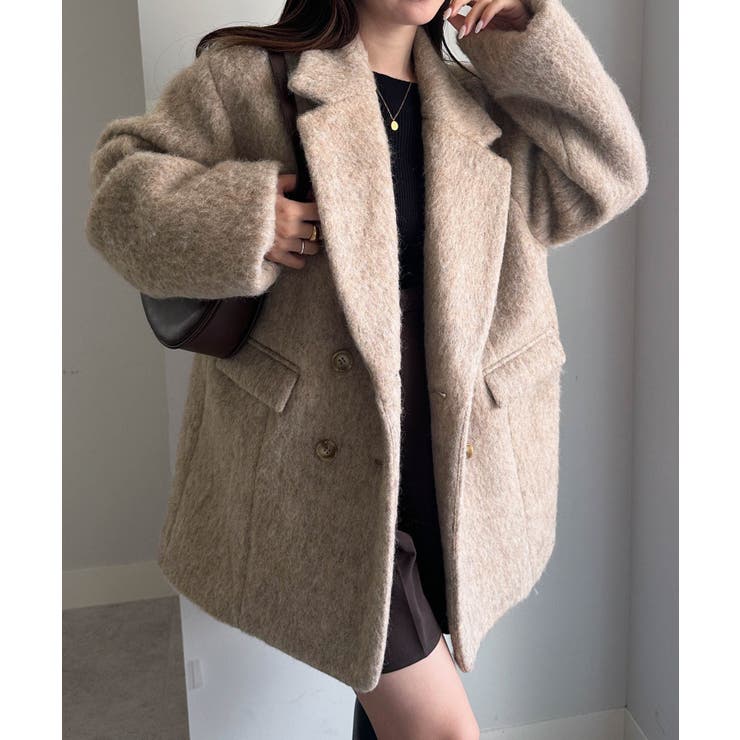 ダブルテーラードシャギージャケット | RANAN | 詳細画像43 