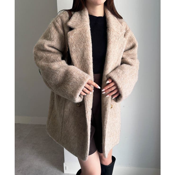 ダブルテーラードシャギージャケット | RANAN | 詳細画像44 