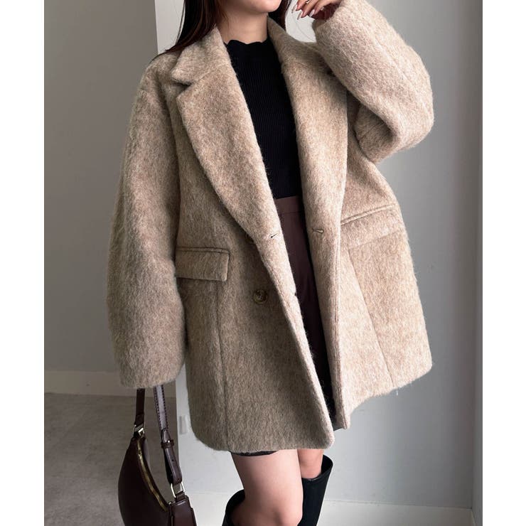 ダブルテーラードシャギージャケット | RANAN | 詳細画像45 