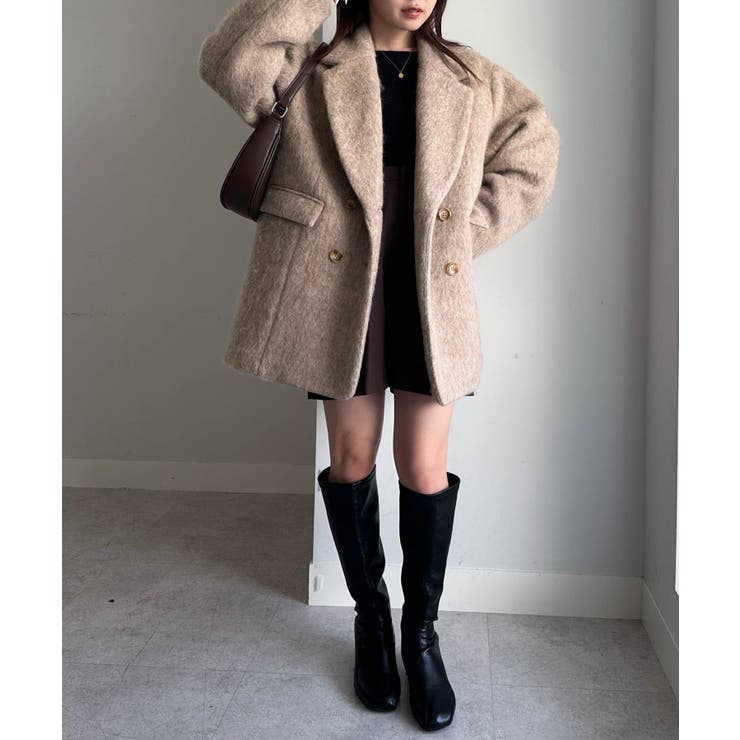 ダブルテーラードシャギージャケット | RANAN | 詳細画像46 