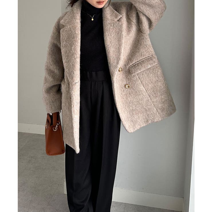 ダブルテーラードシャギージャケット | RANAN | 詳細画像48 