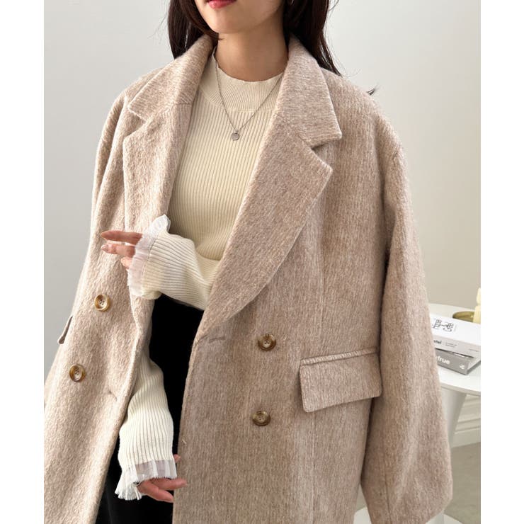 ダブルテーラードシャギージャケット | RANAN | 詳細画像53 