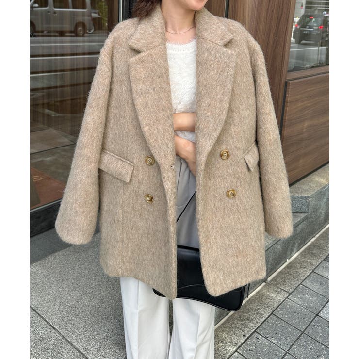 ダブルテーラードシャギージャケット | RANAN | 詳細画像56 