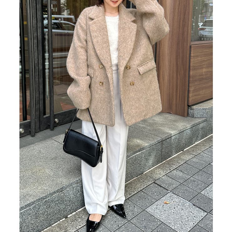 ダブルテーラードシャギージャケット | RANAN | 詳細画像57 