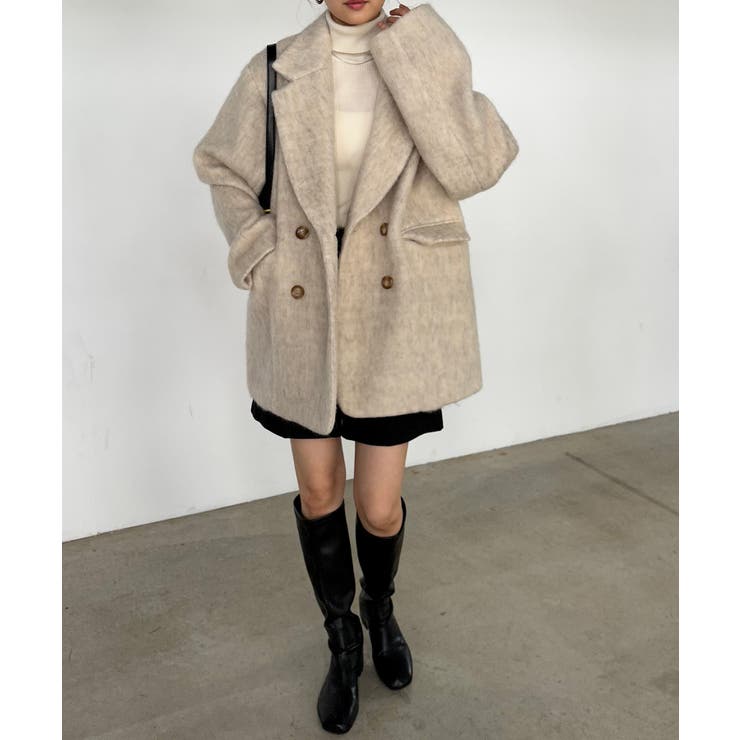 ダブルテーラードシャギージャケット | RANAN | 詳細画像6 