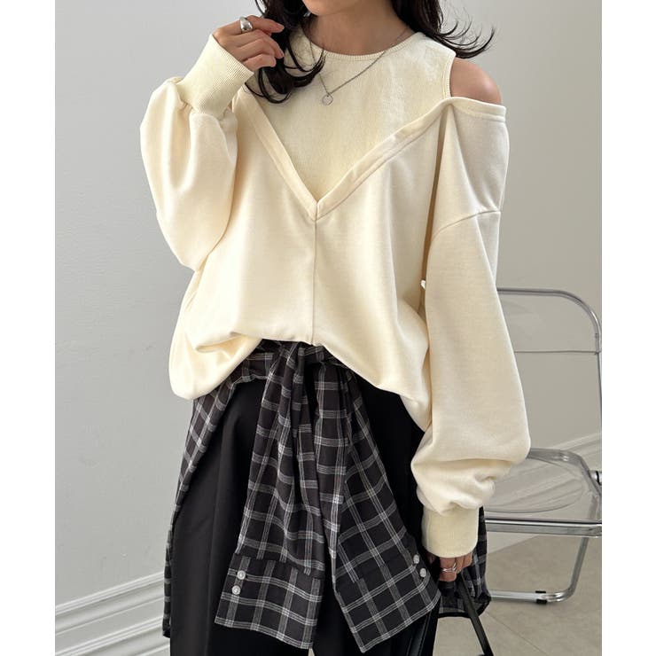 フェイクレイヤードデザインスウェット | RANAN | 詳細画像14 