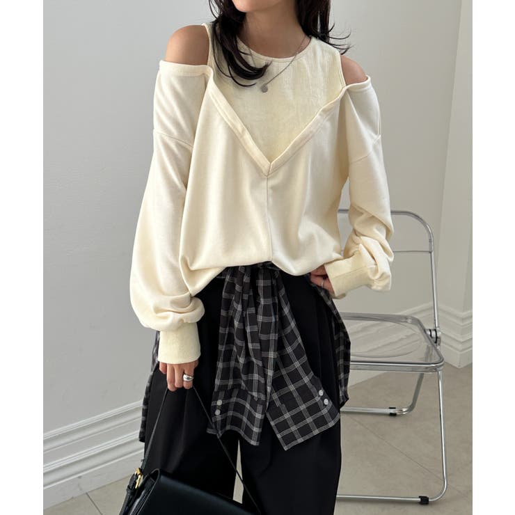 フェイクレイヤードデザインスウェット | RANAN | 詳細画像15 