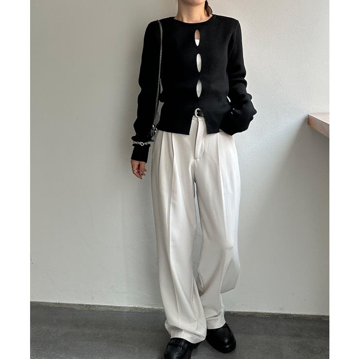 フロントホールリブニット | RANAN | 詳細画像7 