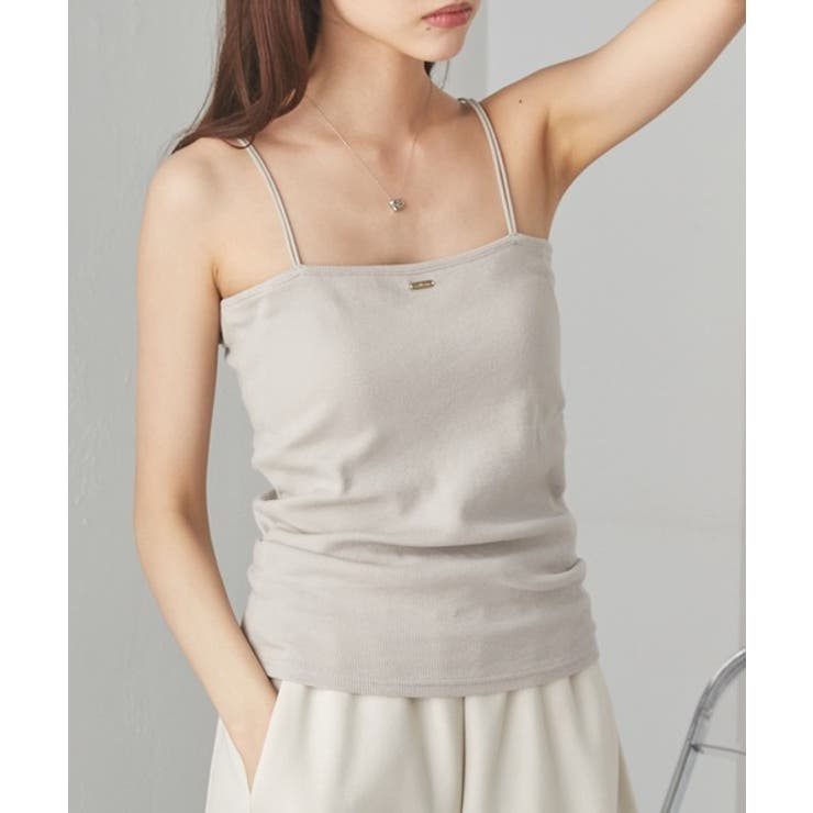 カップ付きダブルストラップキャミソール | RANAN | 詳細画像12 