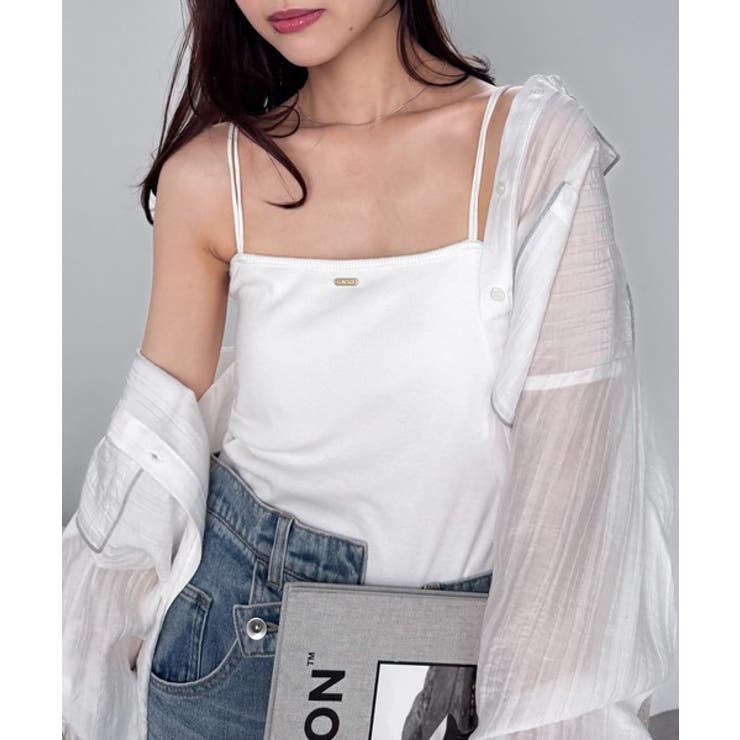 カップ付きダブルストラップキャミソール | RANAN | 詳細画像15 