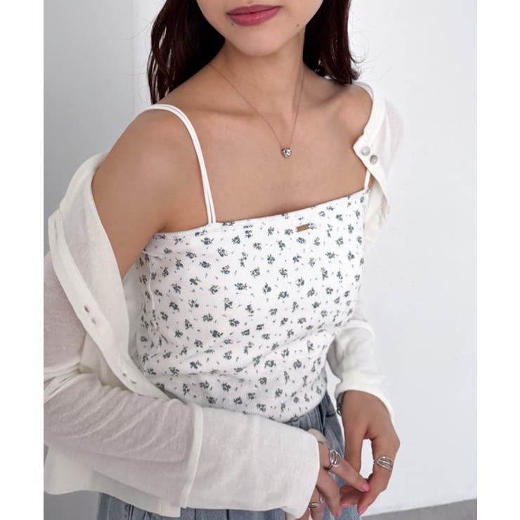 カップ付きダブルストラップキャミソール | RANAN | 詳細画像22 