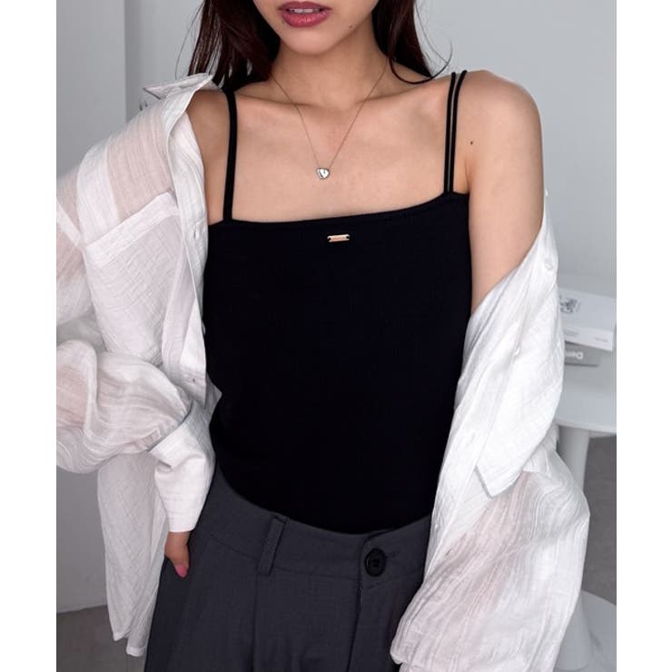 カップ付きダブルストラップキャミソール | RANAN | 詳細画像39 