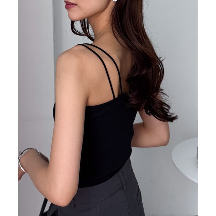 カップ付きダブルストラップキャミソール | RANAN | 詳細画像41 