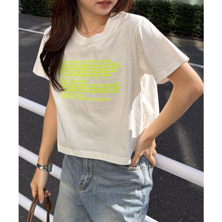 汗シミ防止 刺繍ロゴコンパクトTシャツ | RANAN | 詳細画像13 