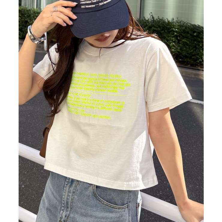 ホワイトケイ | 汗シミ防止 刺繍ロゴコンパクトTシャツ | RANAN