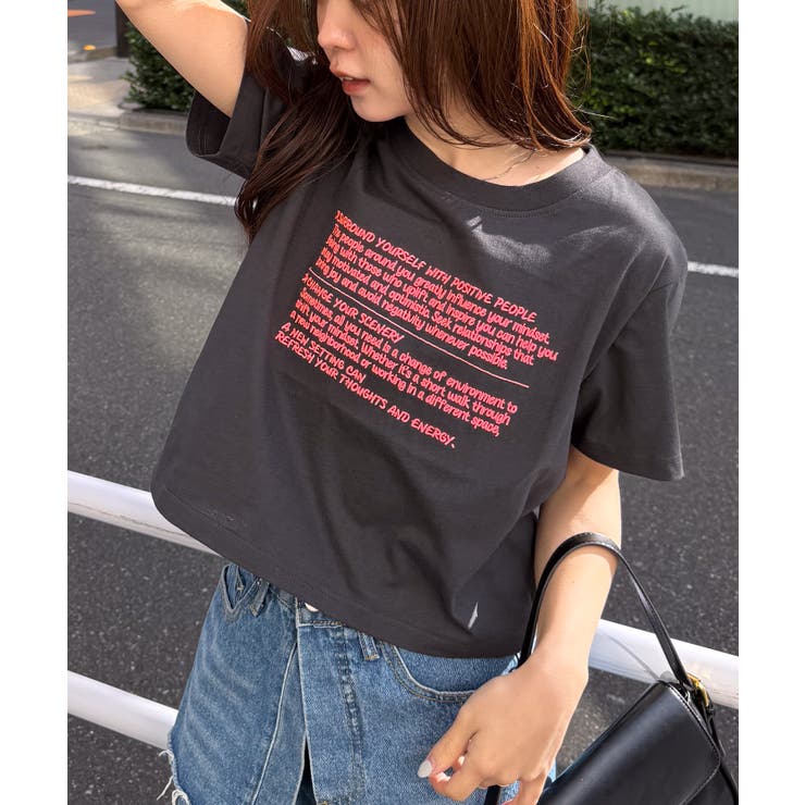 汗シミ防止 刺繍ロゴコンパクトTシャツ | RANAN | 詳細画像19 