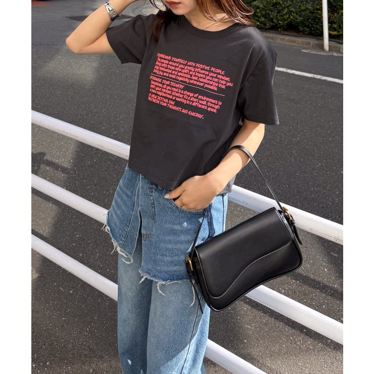 汗シミ防止 刺繍ロゴコンパクトTシャツ | RANAN | 詳細画像23 