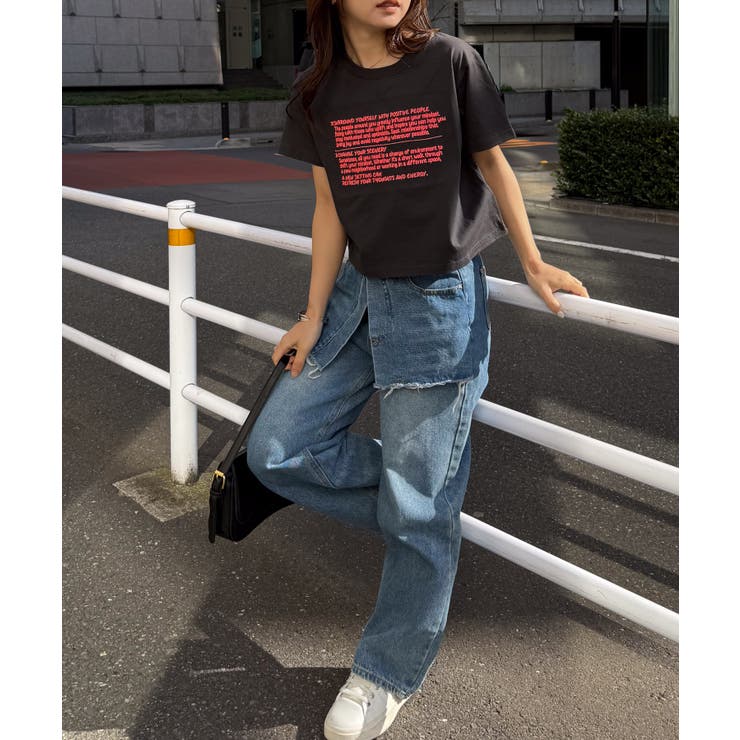 汗シミ防止 刺繍ロゴコンパクトTシャツ | RANAN | 詳細画像24 
