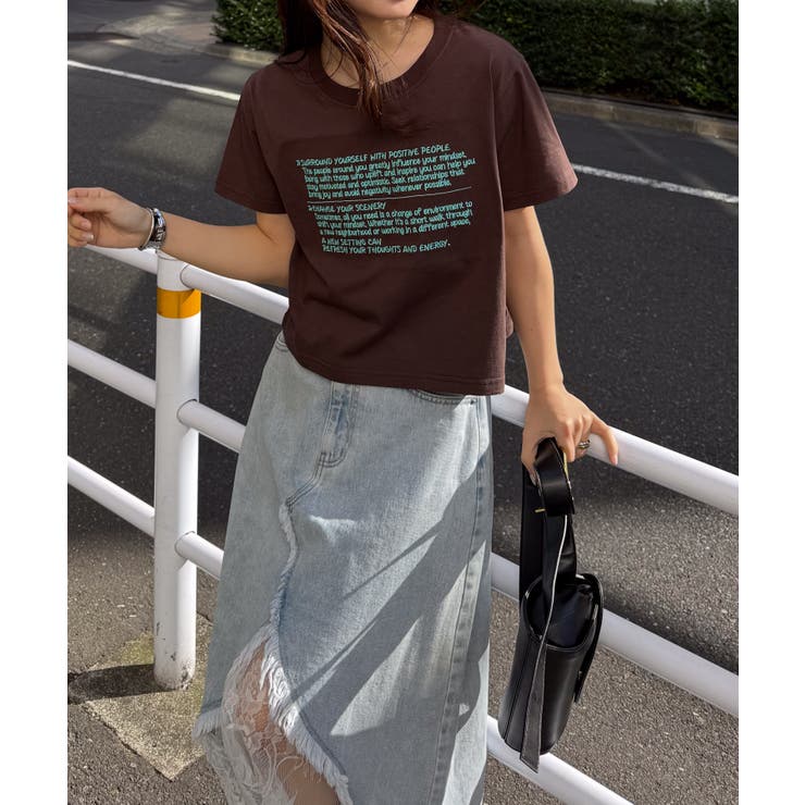 汗シミ防止 刺繍ロゴコンパクトTシャツ | RANAN | 詳細画像4 