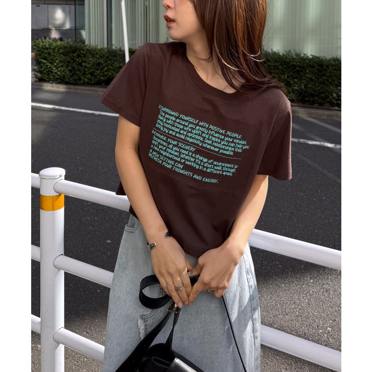 汗シミ防止 刺繍ロゴコンパクトTシャツ | RANAN | 詳細画像5 