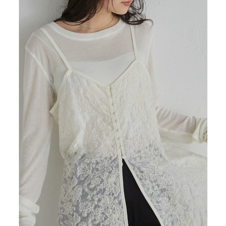 刺繍シアーチュニック | RANAN | 詳細画像6 