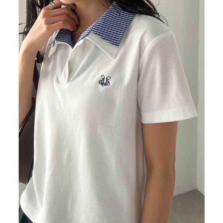 レイヤード襟付きカットソー | RANAN | 詳細画像12 