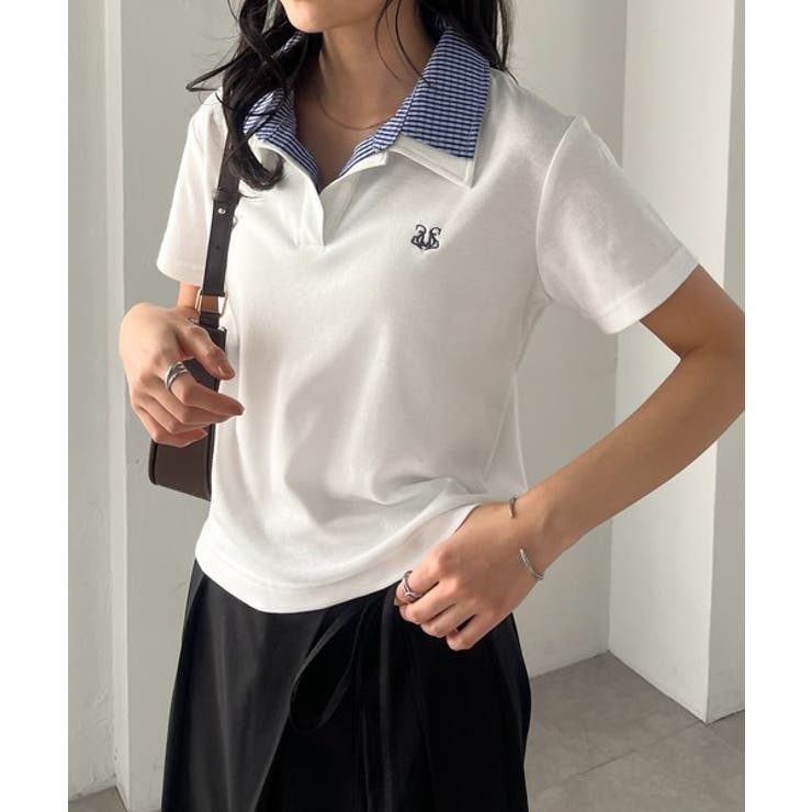 レイヤード襟付きカットソー | RANAN | 詳細画像13 