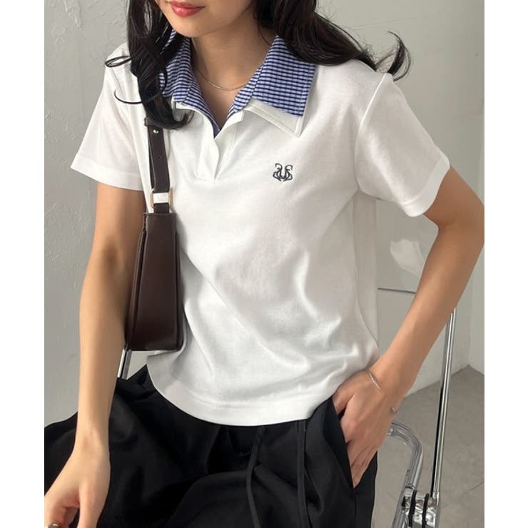 レイヤード襟付きカットソー | RANAN | 詳細画像14 