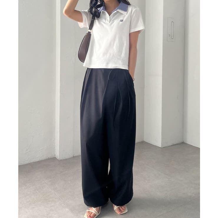 レイヤード襟付きカットソー | RANAN | 詳細画像15 