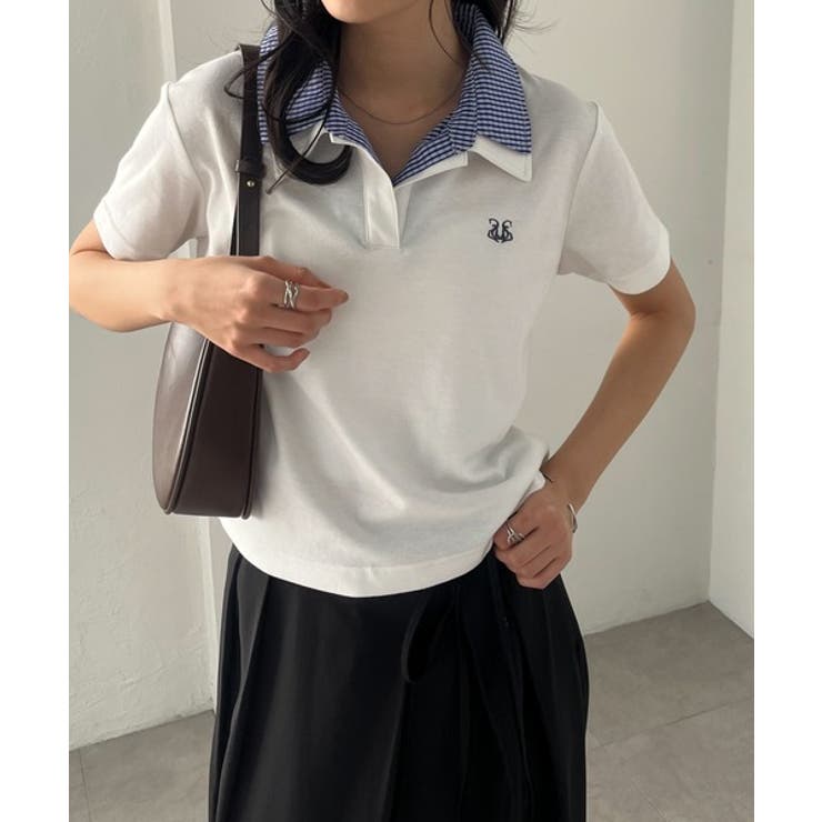 レイヤード襟付きカットソー | RANAN | 詳細画像9 