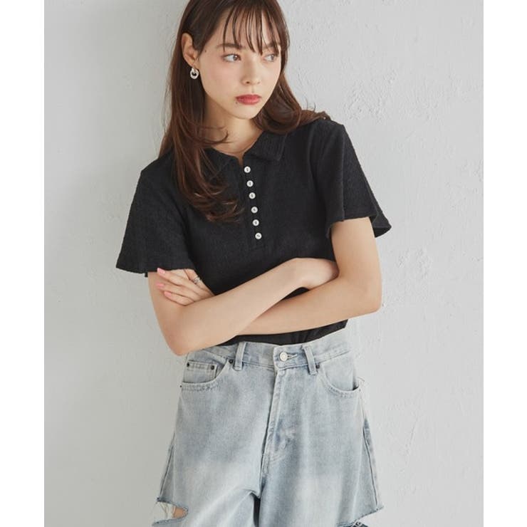 襟付きポロカットブラウス | RANAN | 詳細画像19 