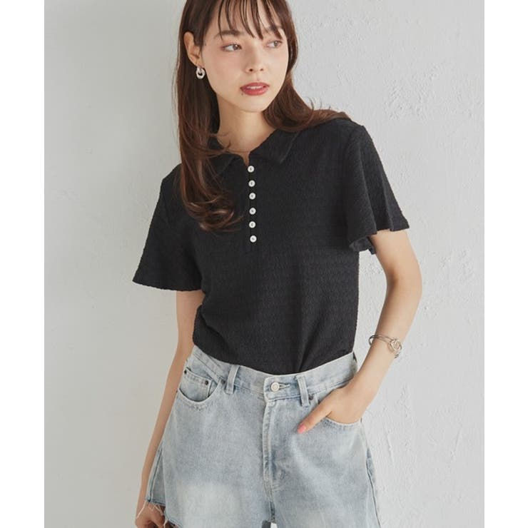 襟付きポロカットブラウス | RANAN | 詳細画像21 