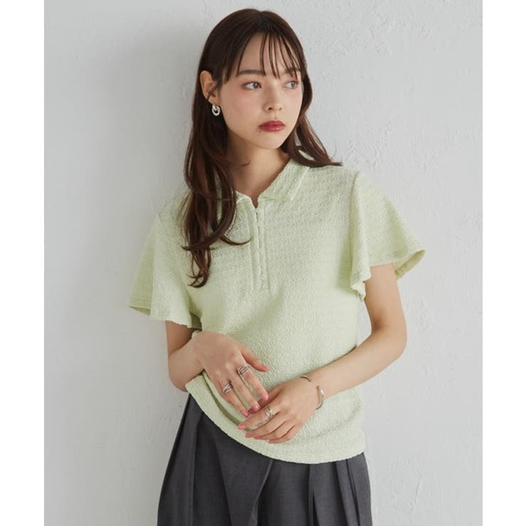 襟付きポロカットブラウス | RANAN | 詳細画像26 