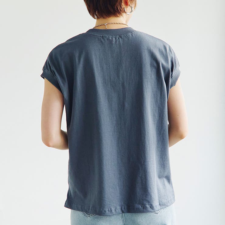 トップス レディース フレンチスリーブ | LAPULE  | 詳細画像9 