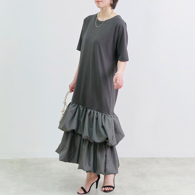 ワンピース レディース ティアード | LAPULE  | 詳細画像6 