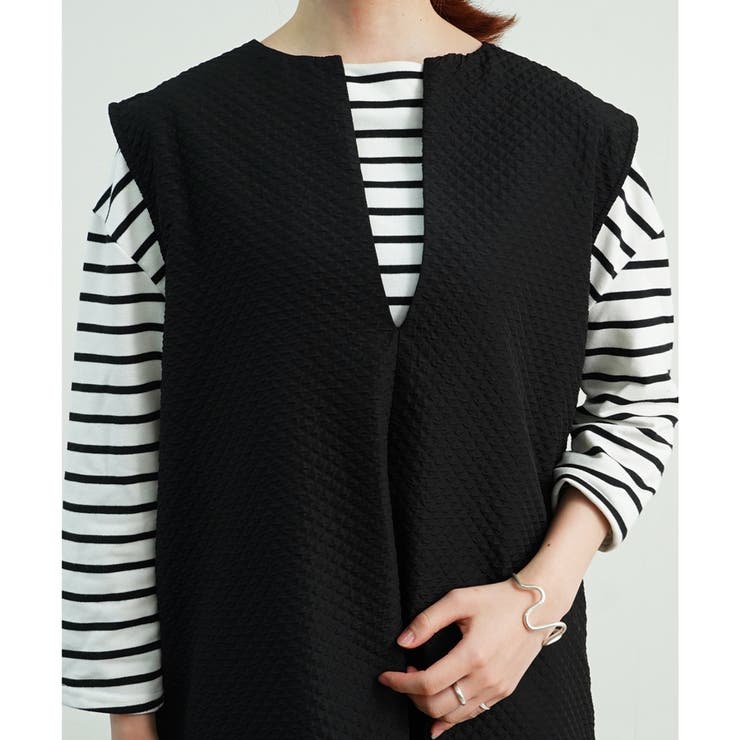 ワンピース ロングワンピース 深Vネック | relaclo | 詳細画像15 