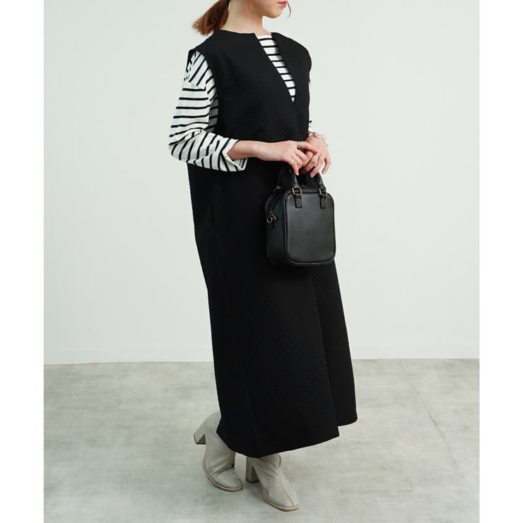 ワンピース ロングワンピース 深Vネック | relaclo | 詳細画像17 