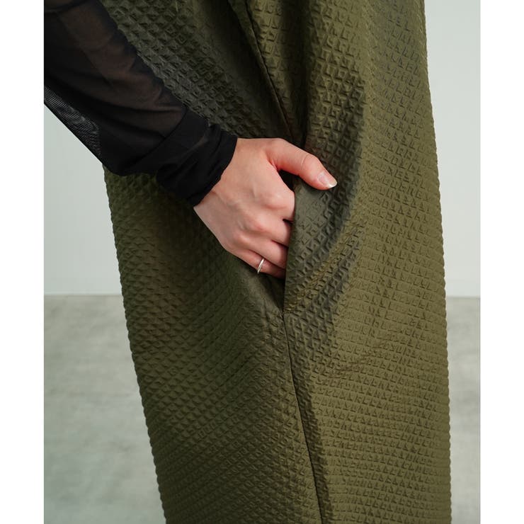 ワンピース ロングワンピース 深Vネック | relaclo | 詳細画像6 