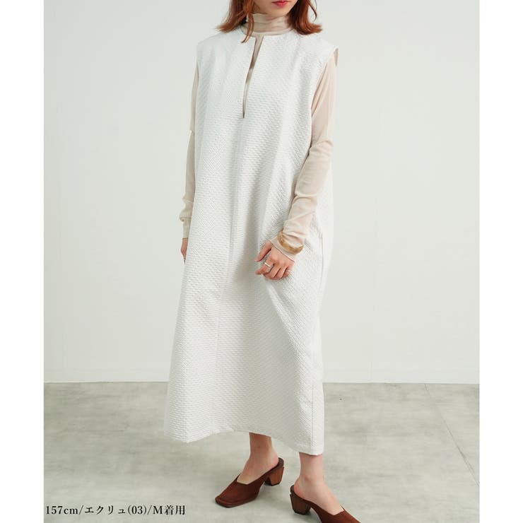 ワンピース ロングワンピース 深Vネック | relaclo | 詳細画像7 