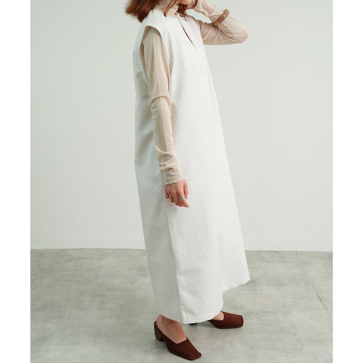 ワンピース ロングワンピース 深Vネック | relaclo | 詳細画像8 