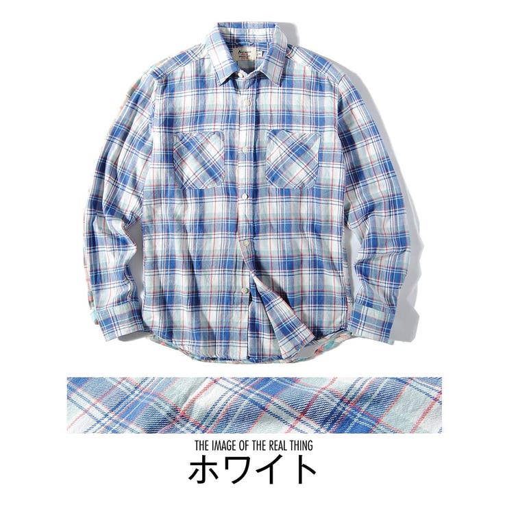 チェックシャツ インディアコットン ビエラチェック メンズ 春服 春用 品番 Repm Re Ap リエピー のメンズ ファッション通販 Shoplist ショップリスト