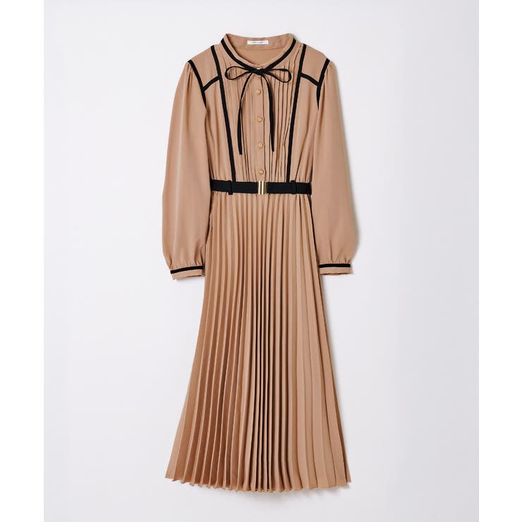 Redyazel レディアゼル バイカラーピンタックプリーツワンピース 品番 Redw Redyazel レディアゼル のレディースファッション通販 Shoplist ショップリスト